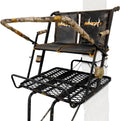 2-Person Ladder Tree Stand for Deer Hunting,17' Tall, Black | The Partner - Adjustable Climbing Treestand with