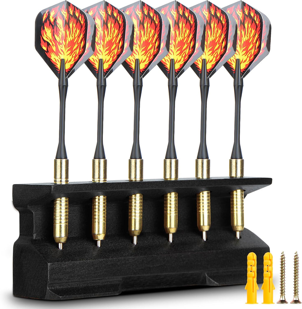 2 in 1 Wooden Dart Holder and Wall Dart Holder, Decoration Dart Holder, Display Rack for Darts Holder, Dart Holder