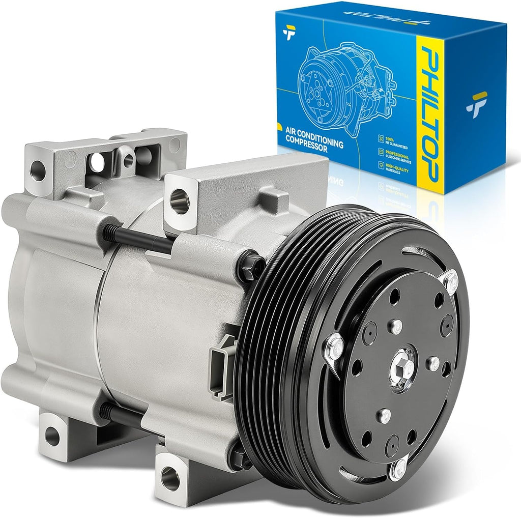 PHILTOP NEW AC Compressor for Ford Ranger 2001-2011 2.3L, B4000 2007-2009