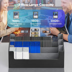 Trading Card Storage Box Holds 2400+ Cards, Bulk Card Storage