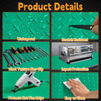 47" x 17" Workbench Mat, 2mm Thick Non-Slip PVC Workbench Mat