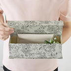 Decorative Storage Boxes with Lids, Set of 3, Elegant Floral