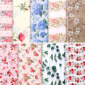 90 Sheets Floral Tissue Paper for Gift Wrap, Vivid