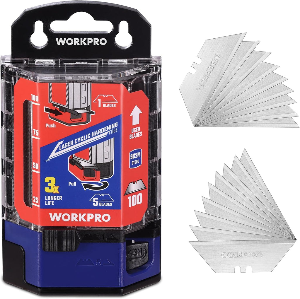 Utility Knife Blades 100-Pack