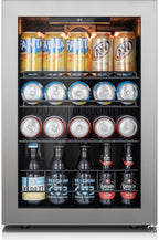 85 Cans Mini Fridge, Beverage Refrigerator Cooler for Drink, Beer