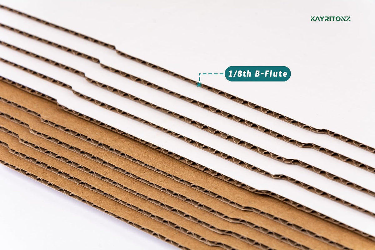 9x6x1.3 inch Cardboard Box for Shipping DVD, CD, Book, 50 Pack