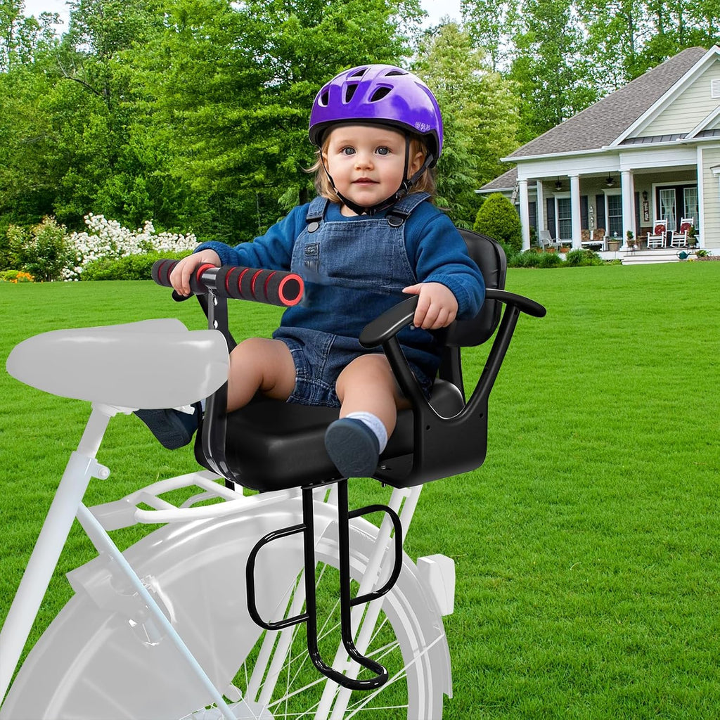 2026 Rear Child Bike Seat,Kids Seat for Adult Bike, Toddlers Rear Mount Bike seat Design for Children Aged 2 to 8