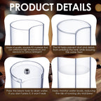 Coffee Machine Water Tank & Lid, Compatible with Nespresso Vertuo Next