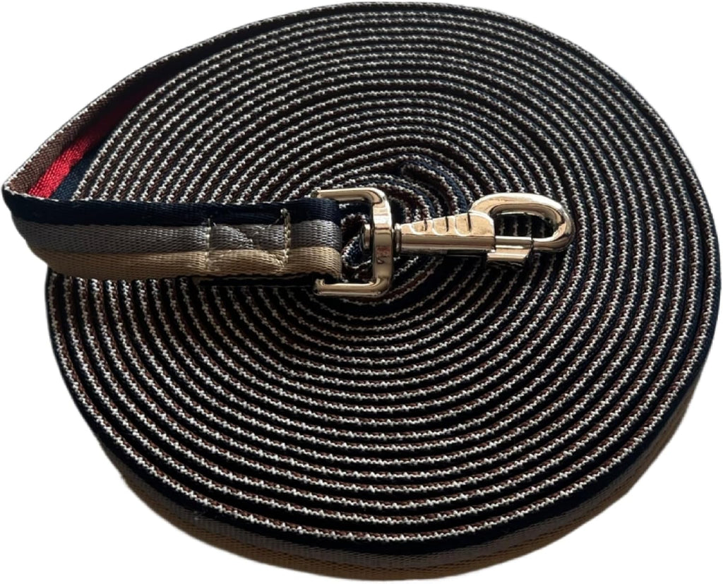 Premium Horse Training Lunge Line with Alloy Trigger Buckle for Accurate Equestrian Training of 26 Foot (8 Meters)