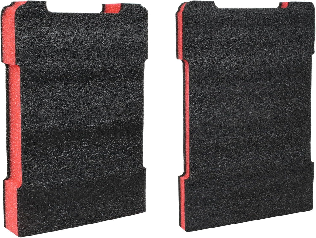 2-Pack Tool Box Foam Insert 48-22-8435 for Milwauke packout foam inserts