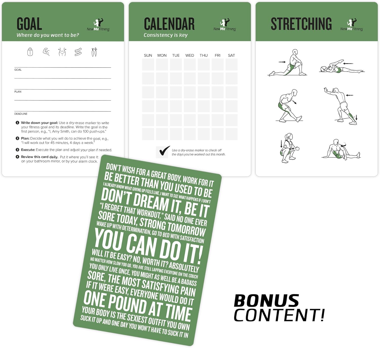 Resistance Bands Workout Cards, Instructional Fitness Deck for Women & Men, Beginner Fitness Guide to Training