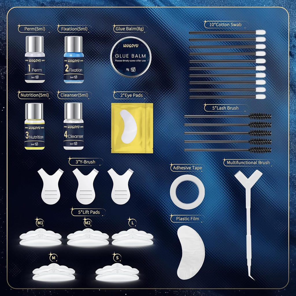 Lash Lift Kit, Eyebrow Lamination Kit, Eyelash Perm Kit, Professional Eyelash & Brow 2 in 1 Perm Kit, 2026 Eyelash