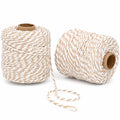 Cotton Twine String,2mm Thick, 164 Feet per Roll, 2 Pack