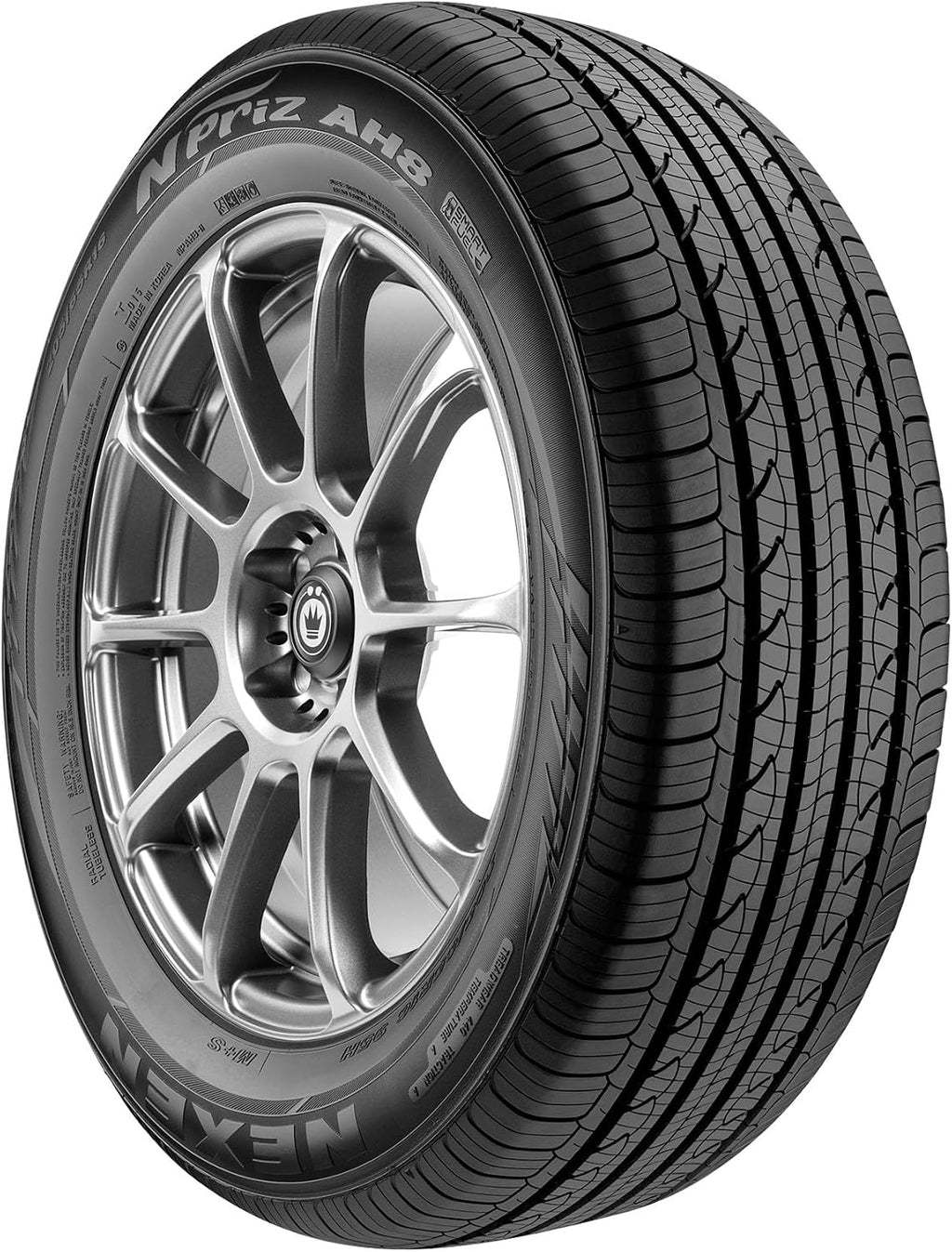 N'Priz AH8 215/45R17 87H | Passenger Touring All Season Traction 87H Rated Standard Load Radial Construction Black