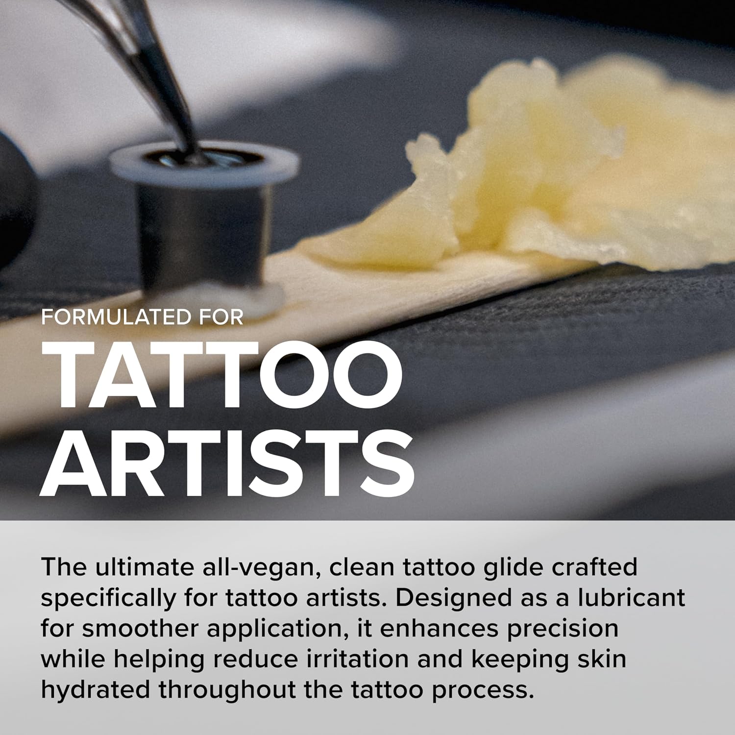 Tattoo Artist Glide, Clean Vegan Tattoo Ointment, 4.5 oz