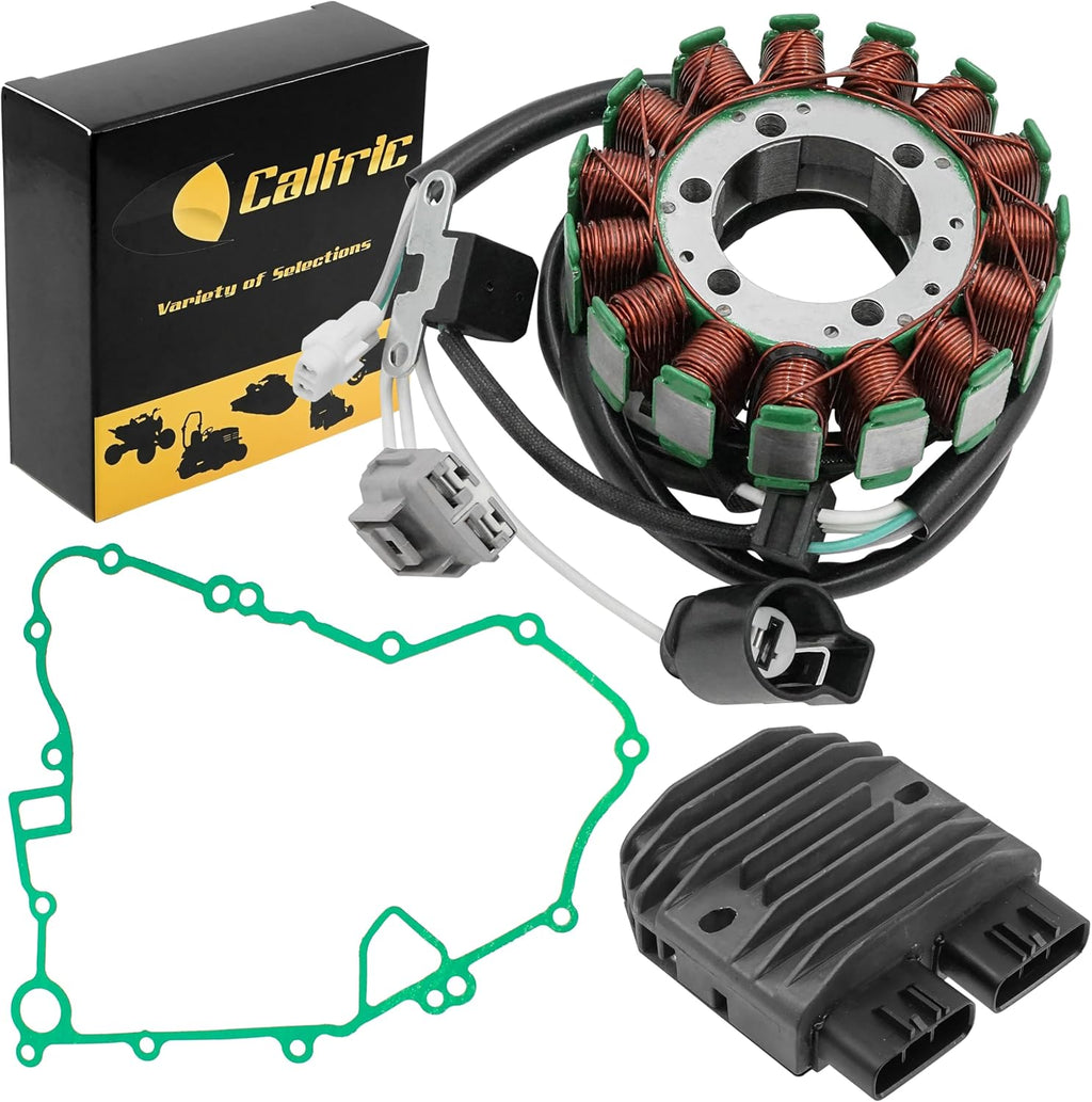 Caltric Stator Regulator Gasket Compatible with Kawasaki Brute Force 750 Kvf750 L G H J 4X4I 2012-2019