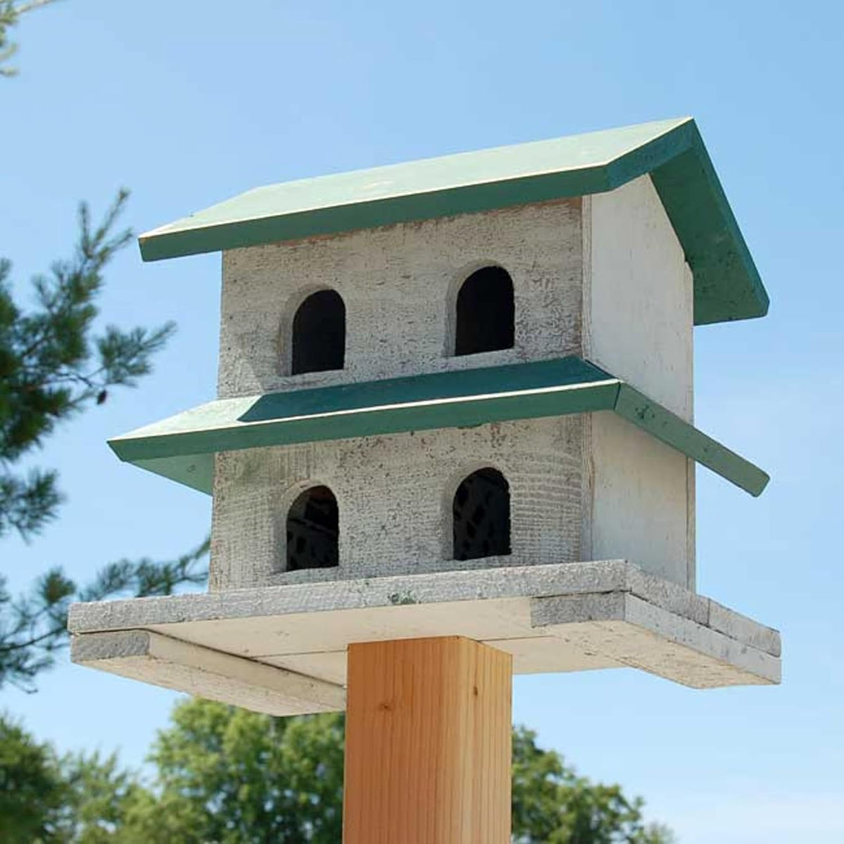 Bird in Hand Amish Made Hanover Purple Martin House, 4 Rooms