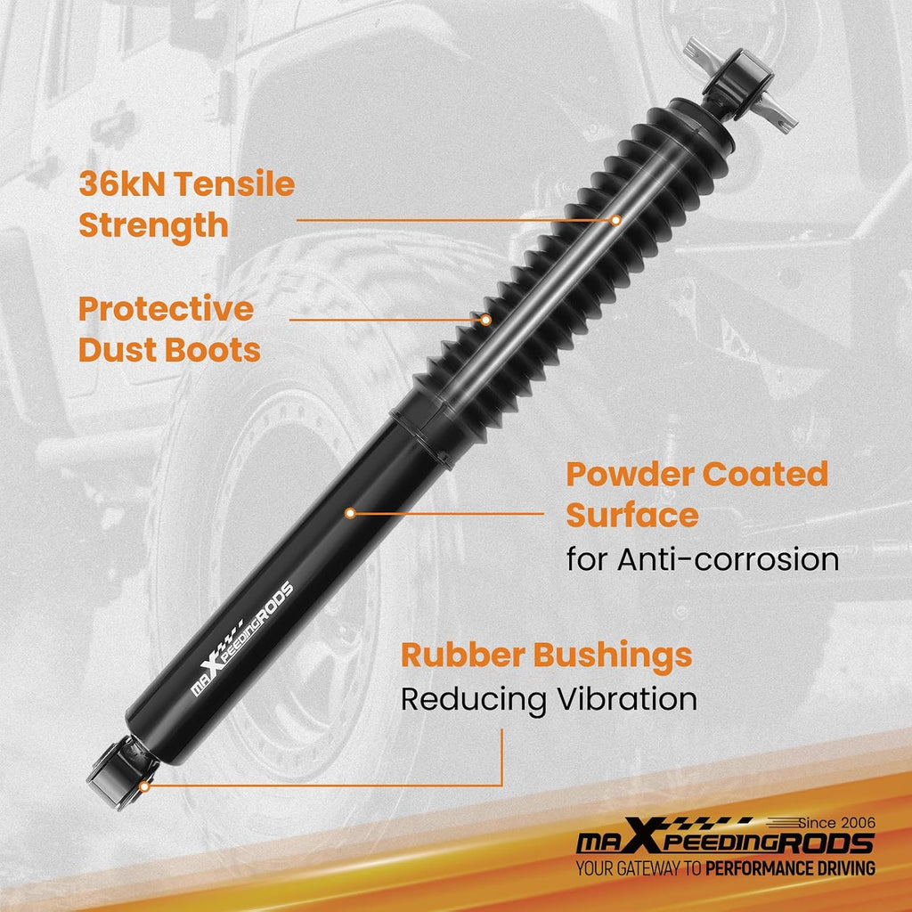maXpeedingrods 0-3" Rear Shocks for Jeep Wrangler JK JKU 2007-2018