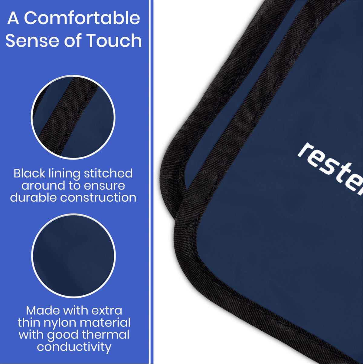 Ice Pack for Injuries Reusable, Soft Gel Flexible - (Large: 11"x14.5") for Hip, Shoulder, Knee, Back - Comfy Cold