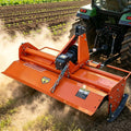 3 Point Hitch Rotary Tiller 45'' for Tractor Attachment, Fit 20-30HP Cat 1 Tractors, 540 RPM PTO Driven Cultivator