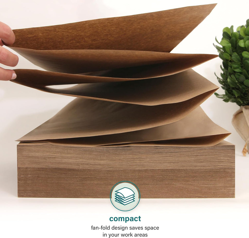 Brown Packing Paper Sheets for Moving & Shipping - 1500 Count (1375 Feet) - 14.5" x 11" Sheet Size - Sustainable Void
