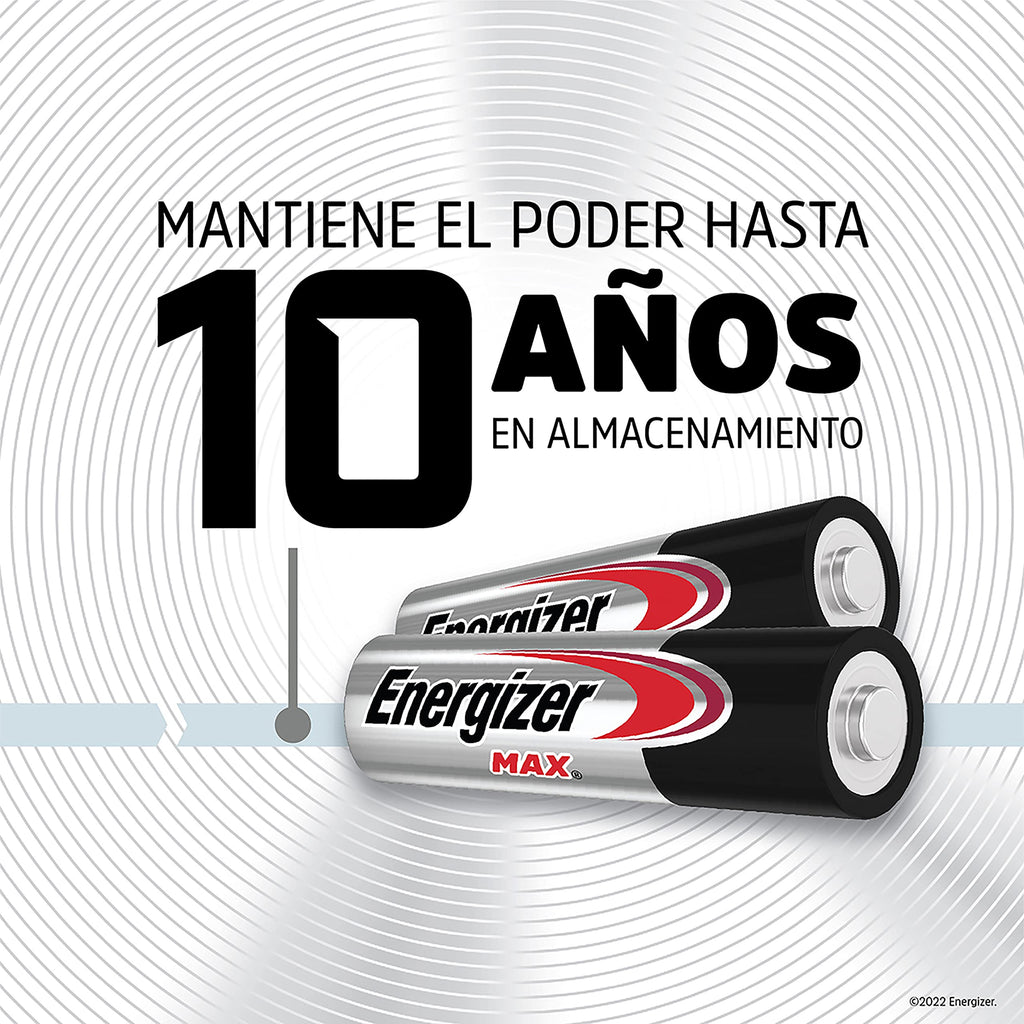 Energizer Max Alkaline AAA Batteries 8 ea