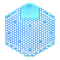 3WDS60CBLBX Wave 3D Urinal Deodorizer Screen, Blue, Cotton Blossom, 10 Screens/Box
