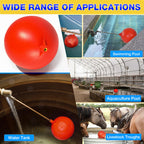 Shawmin 6" Float Ball Replacement, 1/4"-20 Female Thread for Float Valve