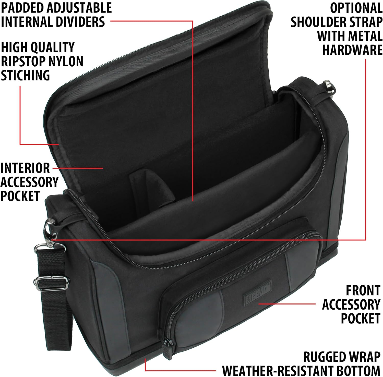 Travel Nebulizer Bag Fits Nebulizer Machine, Tubing, Mouthpiece, Mask, Solution & more Asthma Accessories - Inhaler
