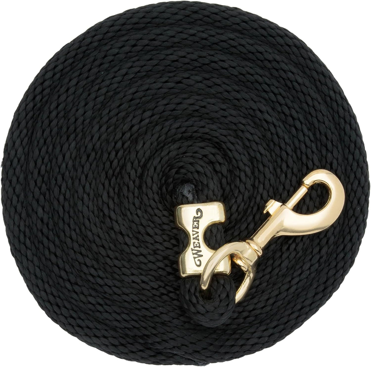 Poly Horse Lead Rope, 5/8 in x 10 ft, Brass 225 Snap