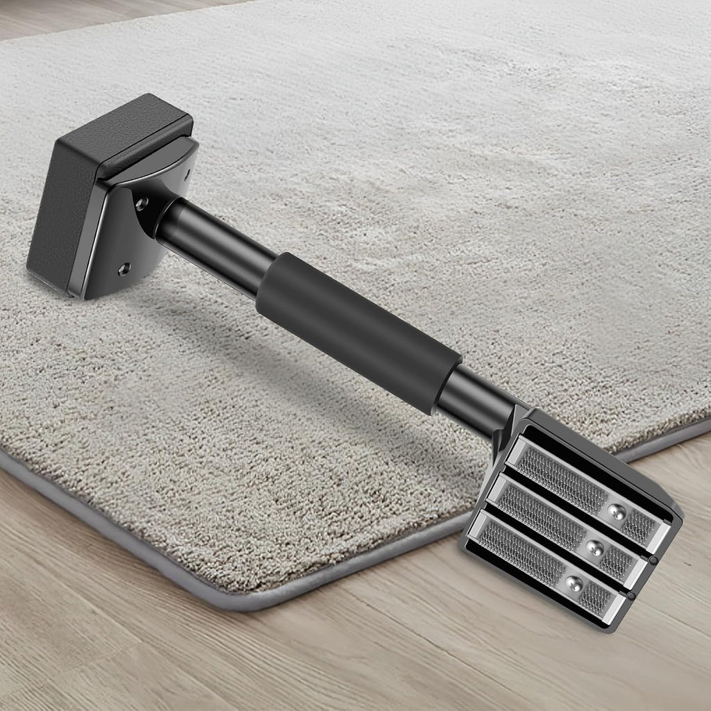 Carpet Stretcher Knee Kicker, Metal Carpet Knee Kicker, Non Slip Handle, Cutter Carpet Installation Tool Kit