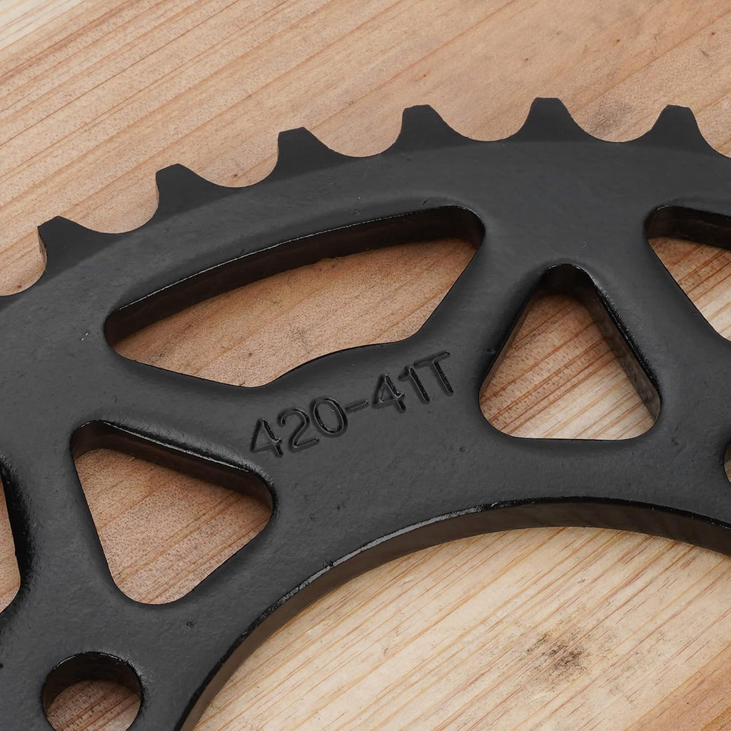 RUTU 420 Chain Sprocket Rear Sprocket 41 Tooth 76mm