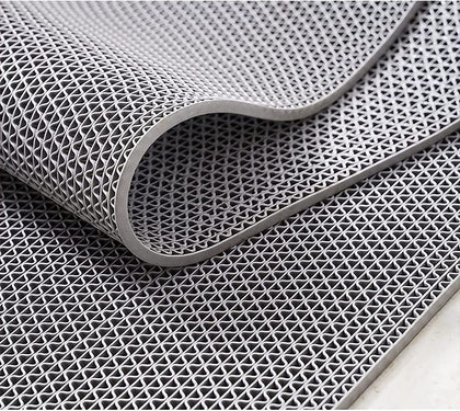 3x10 Ft Commercial Drainage Mat, 0.22'' Thick Drainage Non-Slip Mat