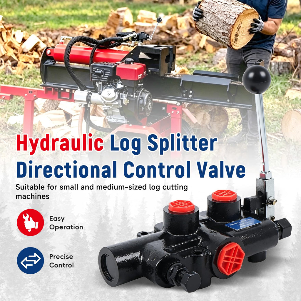 waltyotur 2750 PSI 21GPM Hydraulic Control Valve Log Splitter Valve