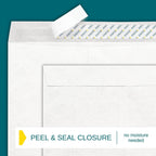 9x12 Tyvek Envelopes – Strong Lightweight Professional Shipping Mailer Tear Resistant DuPont Tyvek Construction &