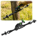 Fence Wire Stretcher Tool, Heavy Duty Barbed Wire Fence Stretcher, Dual-Mode Retractable Ratchet Wire Puller &