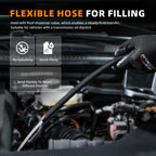 FOUR UNCLES 3L Transmission Fluid Pump Kit with 13 ATF Adapters