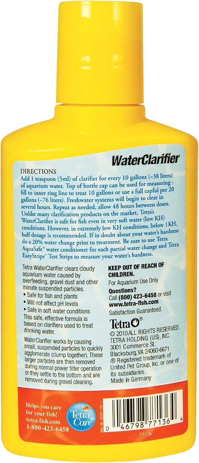 Water Clarifier Treatment for Aquariums, 8.45 oz