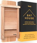 Bat House - Handcrafted Bat Box for Outside from Cedar Wood - One Chamber