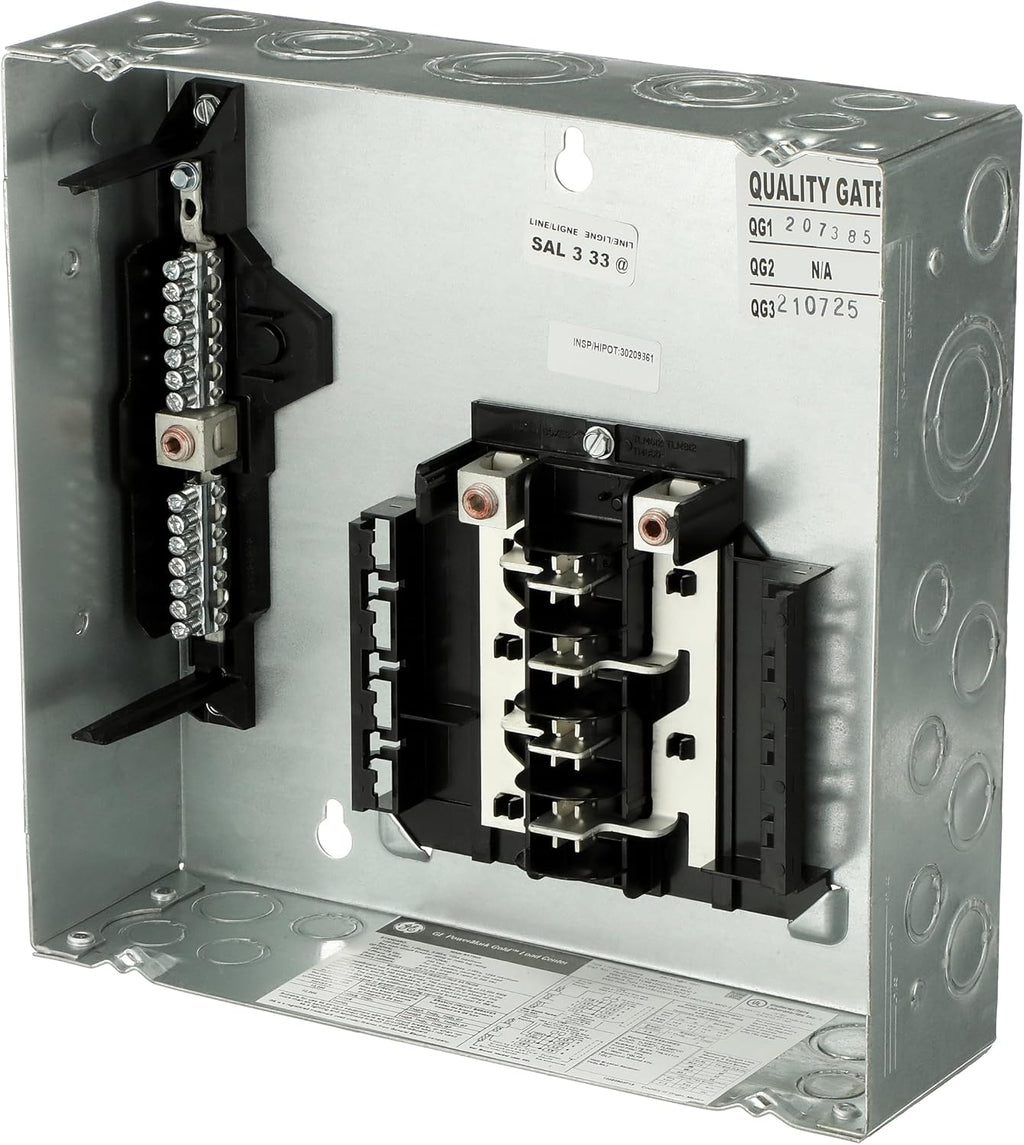 ABB 125A Main Lug Convertible Indoor Load Center, 8-Space 16-Circuit