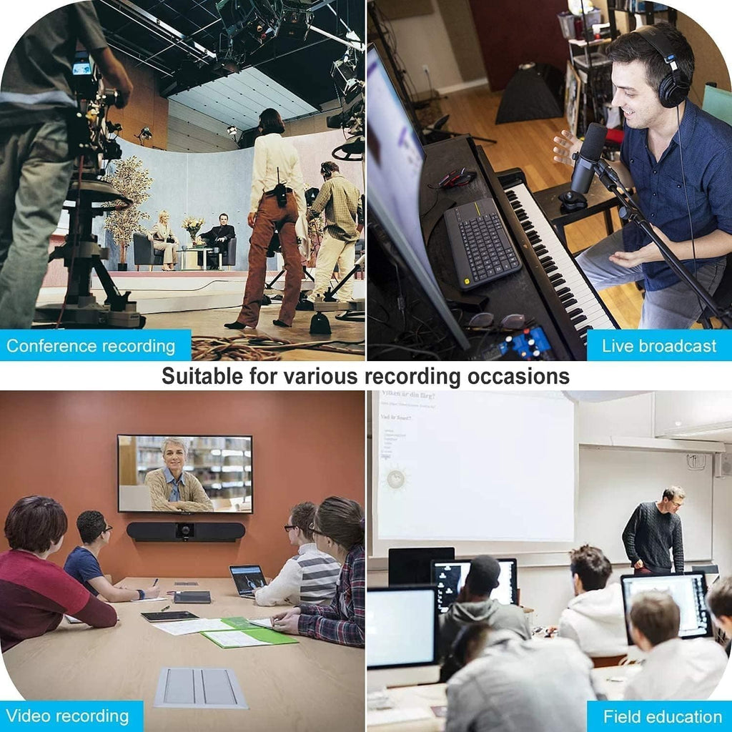 4K HDMI Video Capture Card, Cam Link Card, HDMI to USB 2.0 Game Audio Adapter, Record Capture Device for Streaming