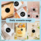 2 Inch Round Adhesive Color-Code Dot Stickers,4Rolls/2000 per Rolls dots Label Dispenser Box, Circle Stickers Label