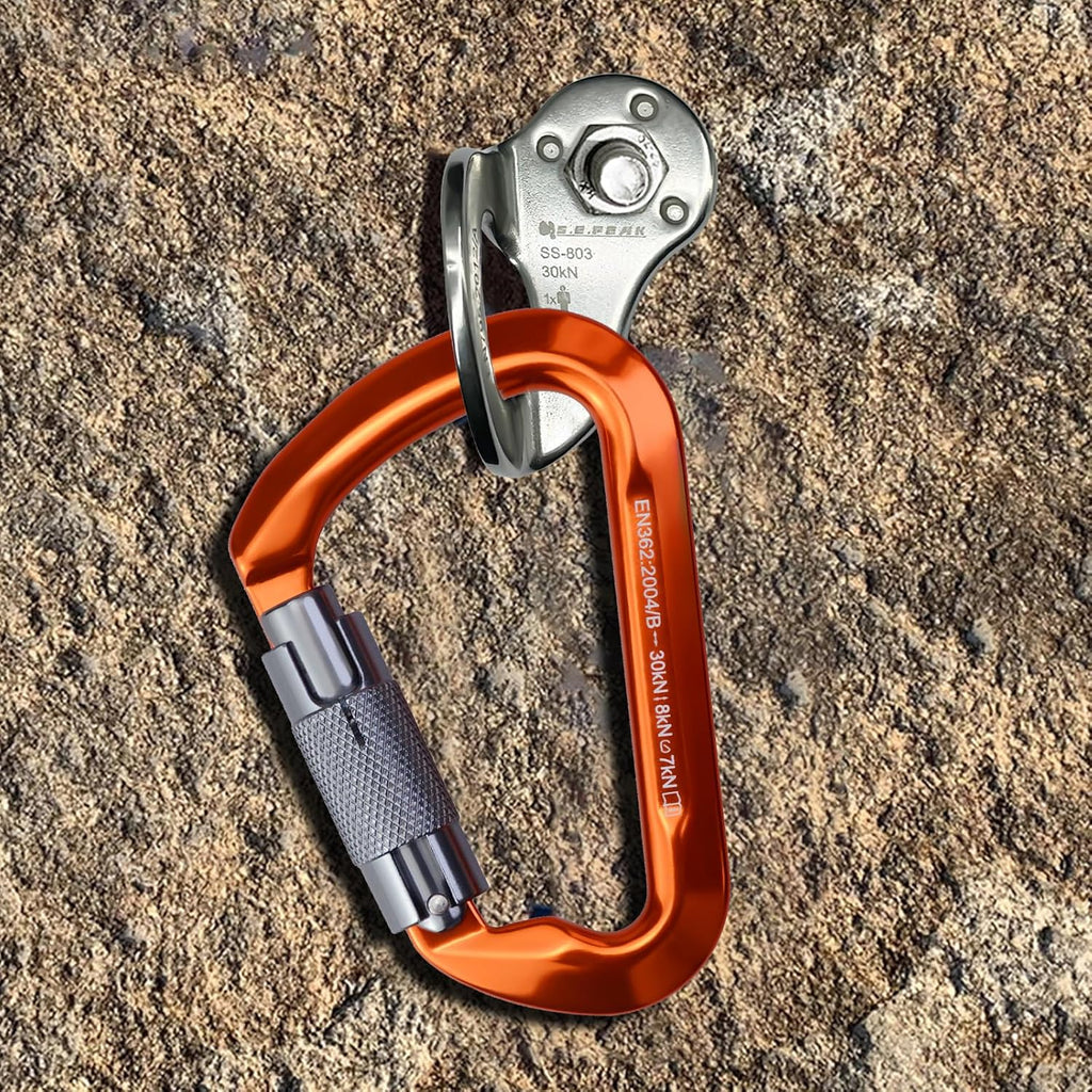 30kN Stainless Steel Climbing Bolt Hangers, Rock Anchor Holds | for M12/12mm Bolt, Rock Climbing Anchor Hanger