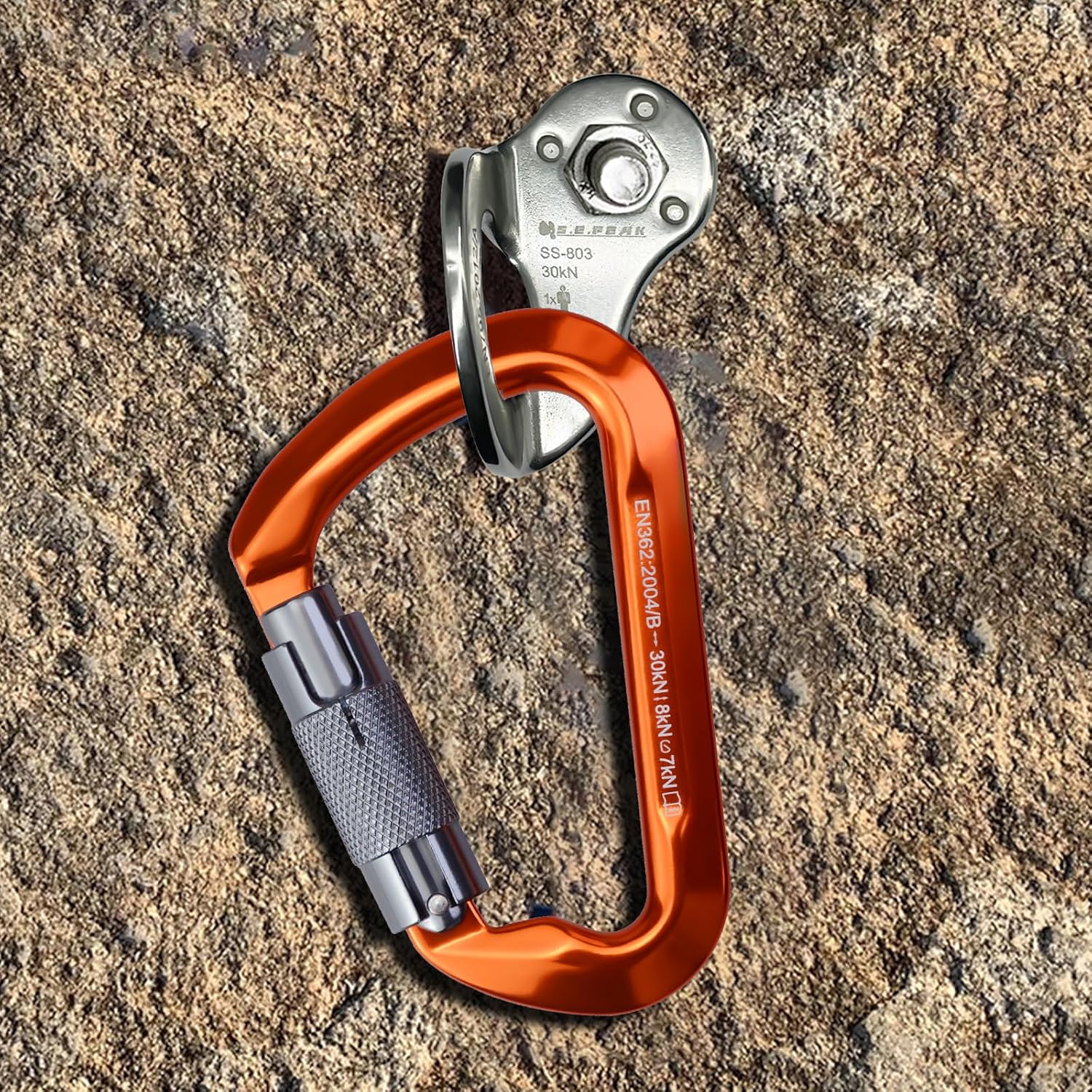 30kN Stainless Steel Climbing Bolt Hangers, Rock Anchor Holds | for M12/12mm Bolt, Rock Climbing Anchor Hanger