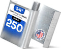 3/4" Open (Snap-On) Seals for Steel Strapping, Pack of 250