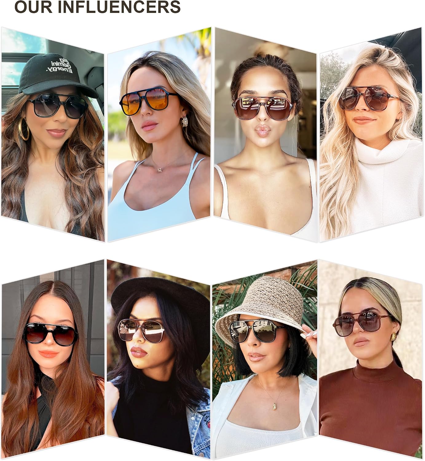 Retro Polarized Aviator Sunglasses Womens Mens SJ2174 | Classic 80s 90s Vintage Trendy Square Aviators UV400