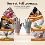 Steel. Fine. No Cuts. Food Grade Cut Resistant Glove (Small)