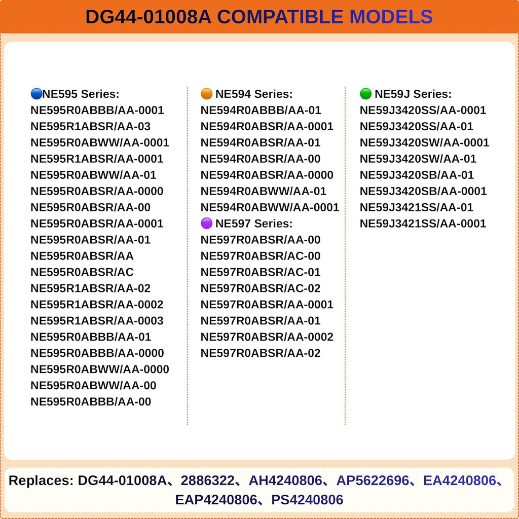 Replacement Burner Control Switch DG44-01008A Fits Samsung NE59J3420SW/AA-01 NE59J3421SS/AA-01 NE59J3420SB/AA-01 NE59J3420SB/AA-0001 NE59J3420SS/AA-01 – Dual Infinite Switch for Electric Range