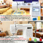 40 Spools Polyester Machine Embroidery Thread Kit