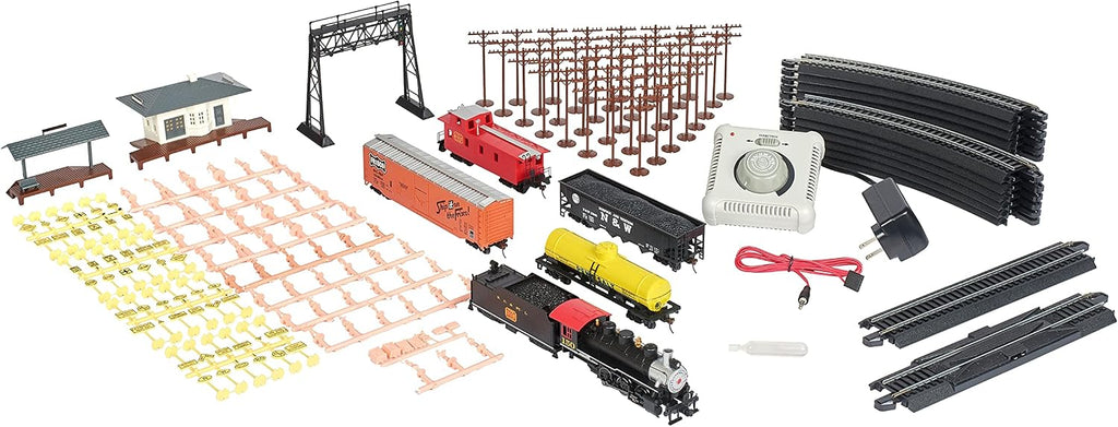 Trains Chattanooga Ready to Run 155 Piece Electric Train HO Scale | Complete Starter Set, Locomotive, Rolling Stock